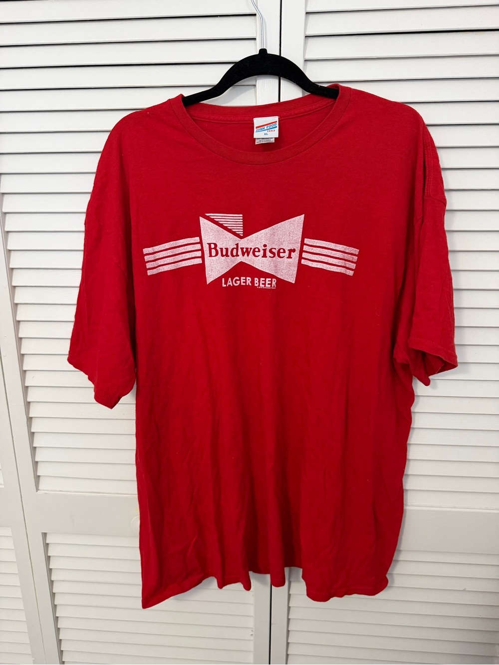 Budweiser Red Graphic Logo Tee - Size XL